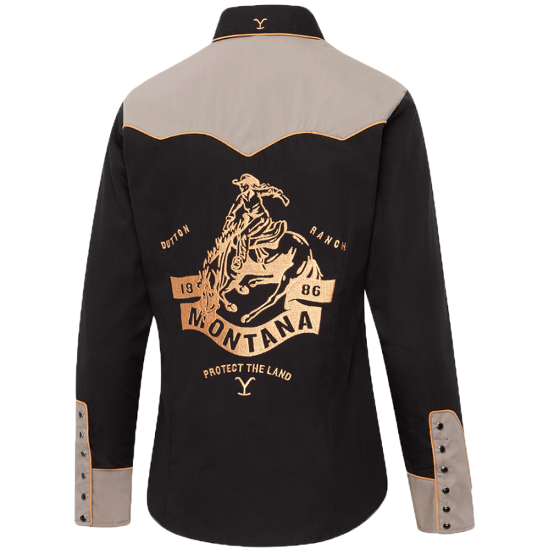 Chemise western Yellowstone Cowgirl