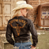 Chemise western Yellowstone Protect the Family Chemise western Yellowstone Protect the Family
