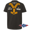 T-shirt Yellowstone Ride for the Brand Black T-shirt Yellowstone Ride for the Brand Black