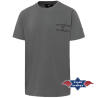 T-shirt Yellowstone Ride for the Brand Grey T-shirt Yellowstone Ride for the Brand Grey