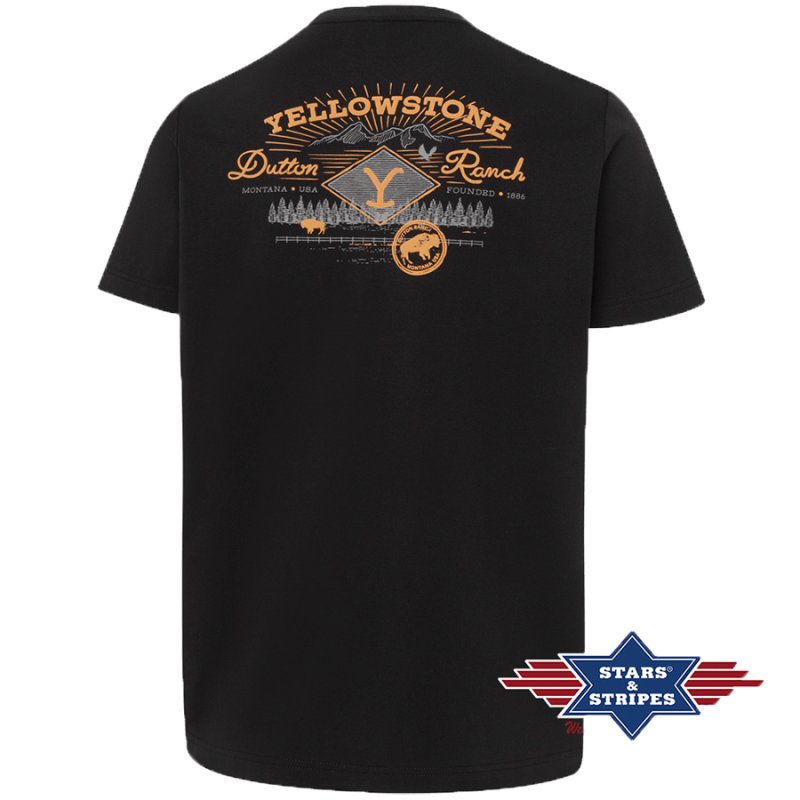 T-shirt Yellowstone Dutton Ranch