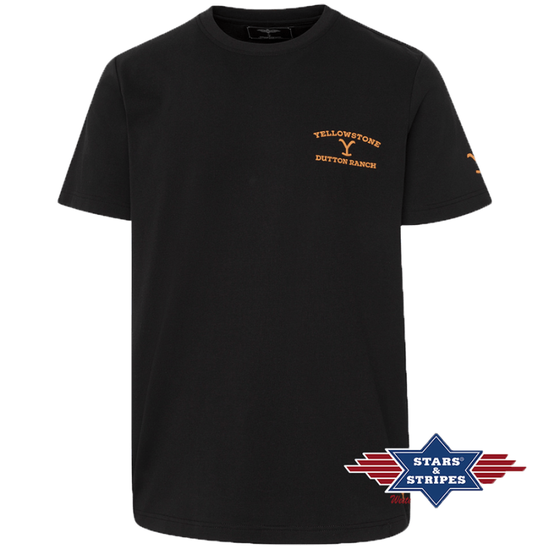 T-shirt Yellowstone For Revenge Black