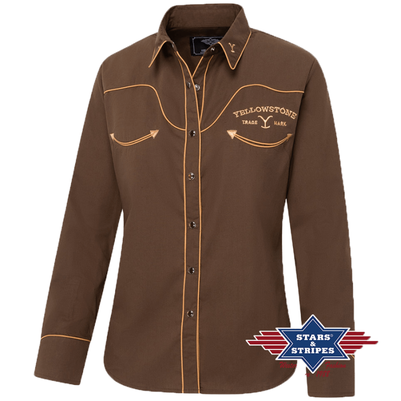 Chemise western Yellowstone Dutton Forever