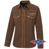 Chemise western Yellowstone Dutton Forever Chemise western Yellowstone Dutton Forever