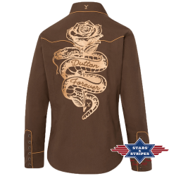 Chemise western Yellowstone Dutton Forever
