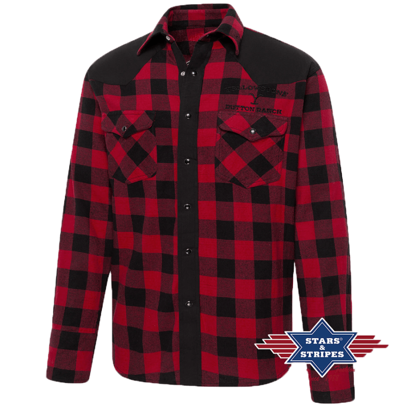 Chemise western Yellowstone Authentic