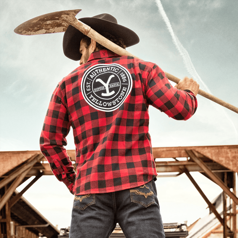 Chemise western Yellowstone Authentic