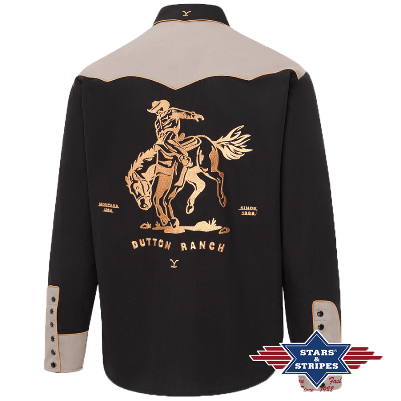 Chemise western Yellowstone Cowboy