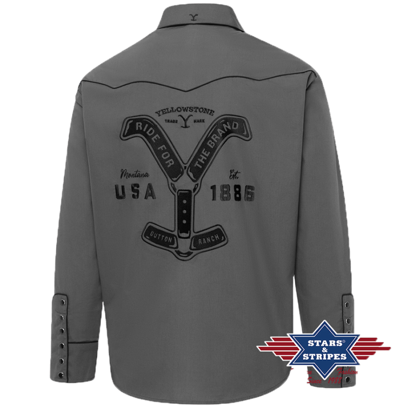 Chemise western Yellowstone Ride for the Brand