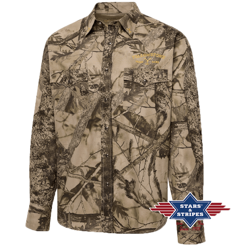 Chemise western Yellowstone Ride for the Brand
