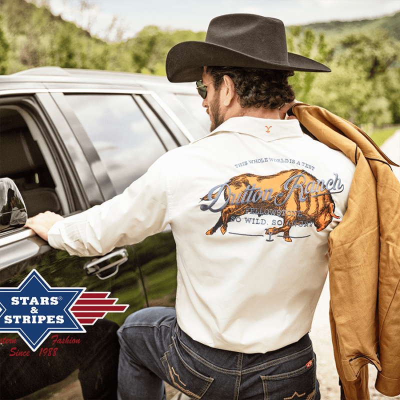 Chemise western Yellowstone So Wild So Angry