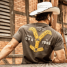 T-shirt Yellowstone Ride for the Brand Black T-shirt Yellowstone Ride for the Brand Black