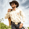 Chemise western Yellowstone So Wild So Angry Chemise western Yellowstone So Wild So Angry