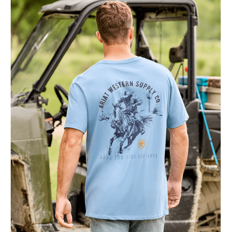 T-shirt Ariat Blazing Saddle