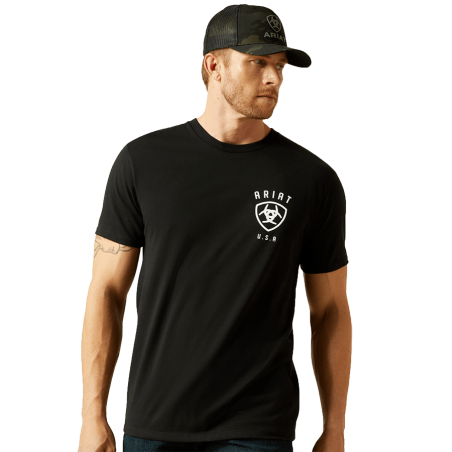 T-shirt Ariat Faded Bull