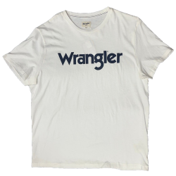 T-shirt Wrangler blanc