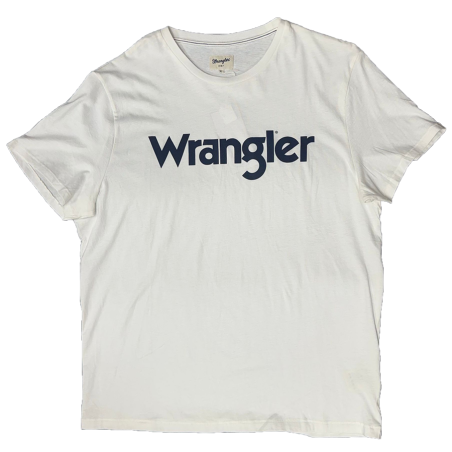 T-shirt Wrangler blanc