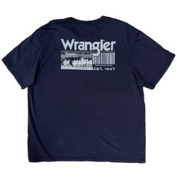 T-shirt Wrangler Graphic Faded black
