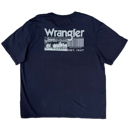 T-shirt Wrangler Graphic Faded black