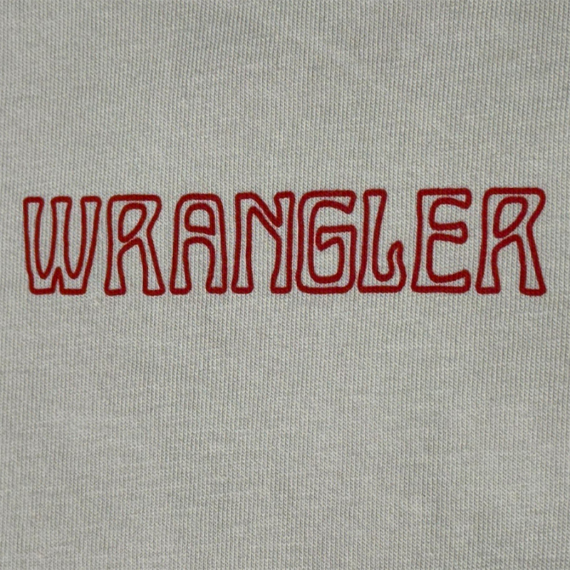 T-shirt Wrangler Graphic White