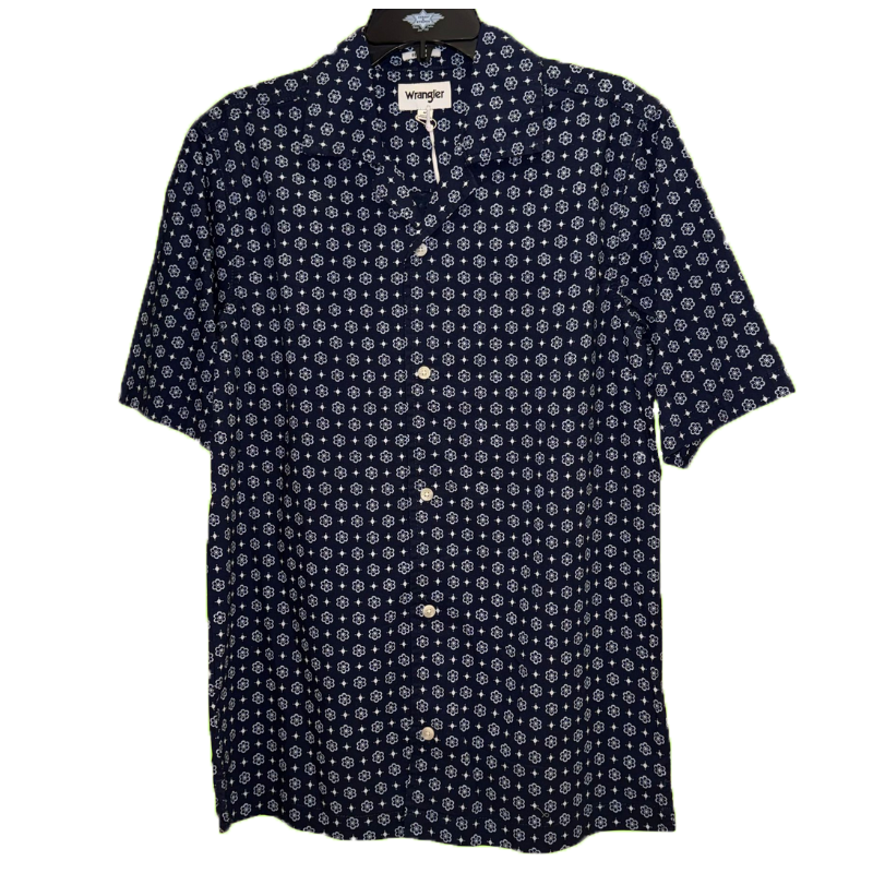 Chemise Wrangler Resort Shirt Bleue