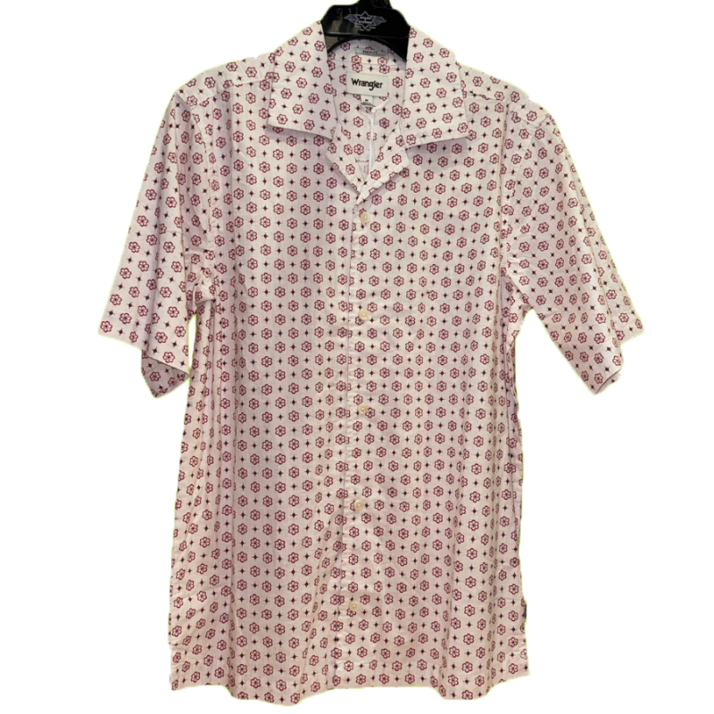 Chemise Wrangler Resort Shirt White