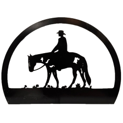 Enseigne métal Cavalier