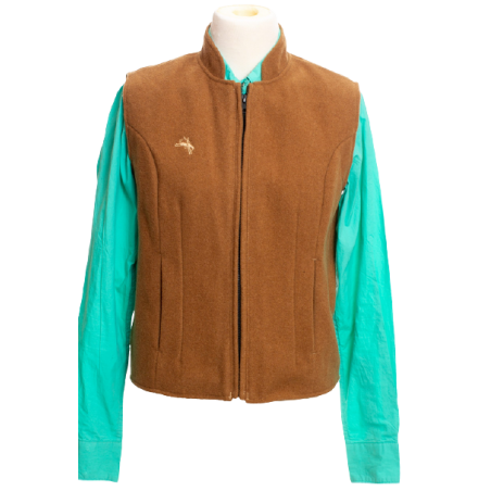 Gilet pure laine Sierra tan