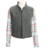 Gilet pure laine Sierra gris
