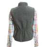 Gilet pure laine Sierra gris