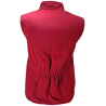 Gilet pure laine Sierra rouge
