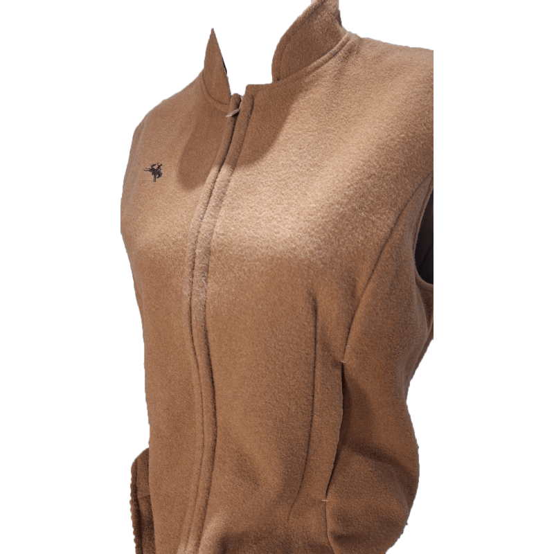 Gilet pure laine Sierra tan