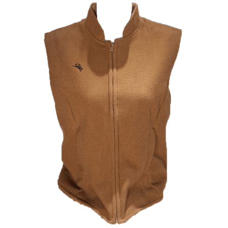 Gilet pure laine Sierra tan