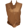 Gilet pure laine Sierra tan