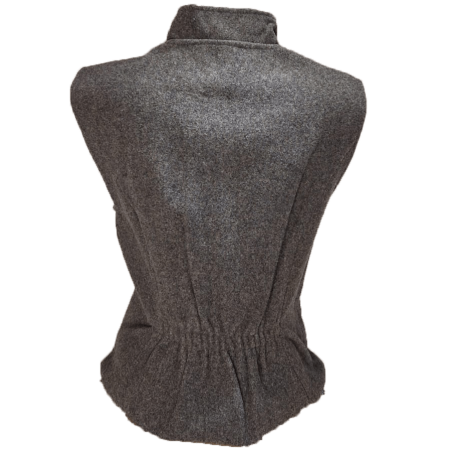 Gilet pure laine Sierra gris