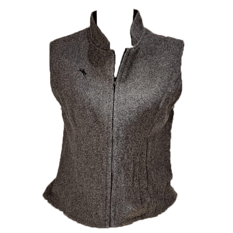 Gilet pure laine Sierra gris