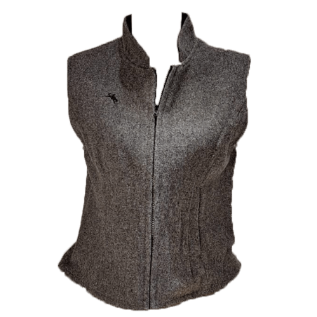 Gilet pure laine Sierra gris