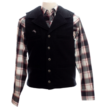 Gilet pure laine Buckaroo