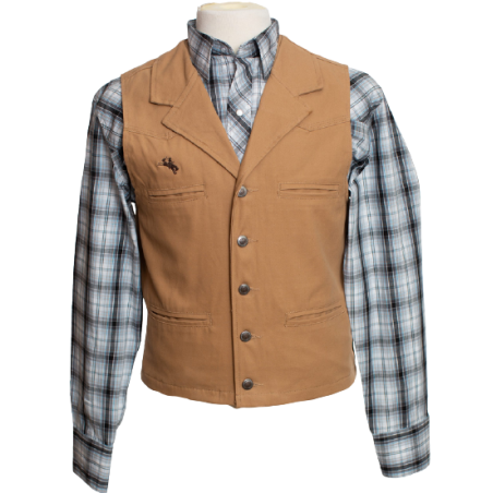 Gilet toile canva Bronco