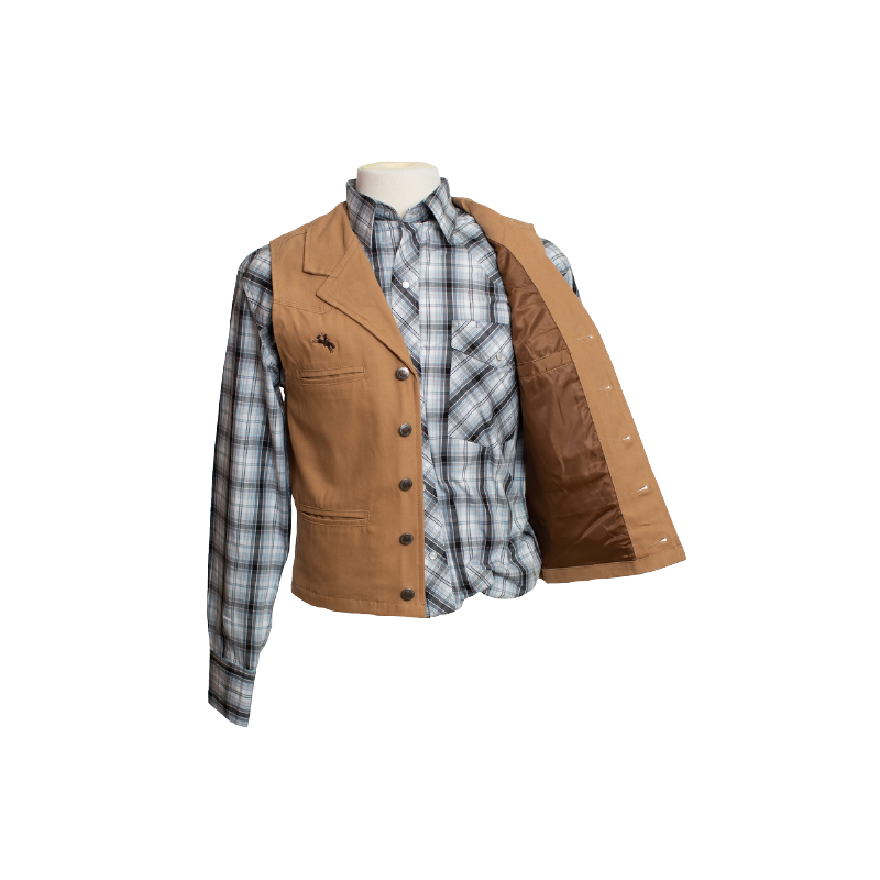 Gilet toile canva Bronco