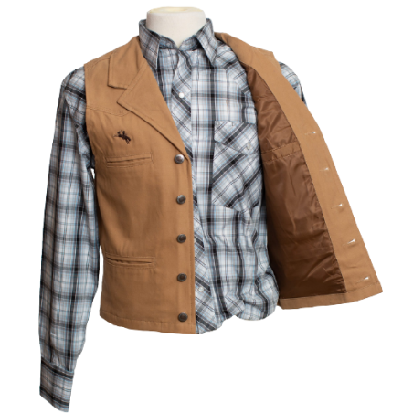 Gilet toile canva Bronco