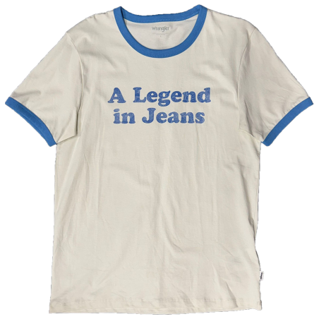 T-shirt Wrangler Ringer Vintage homme