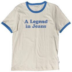 T-shirt Wrangler Ringer Vintage femme