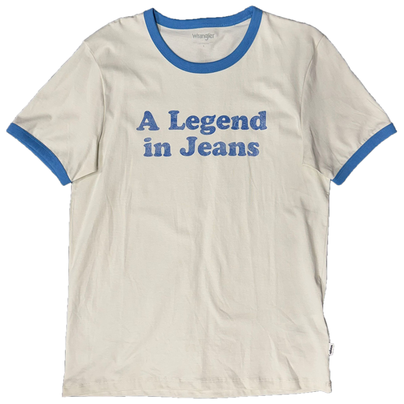 T-shirt Wrangler Ringer Vintage femme