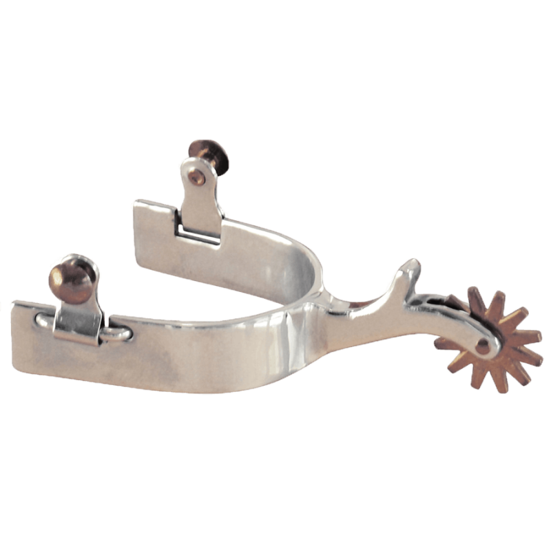 Éperons western inox