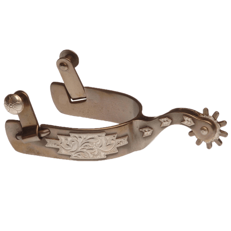 Éperons western acier inoxydable