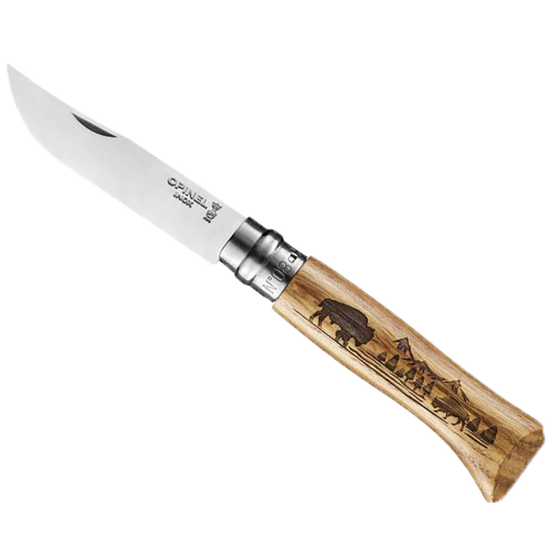 Couteau Opinel Animalia bison