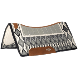 Tapis de selle western ergonomique laine