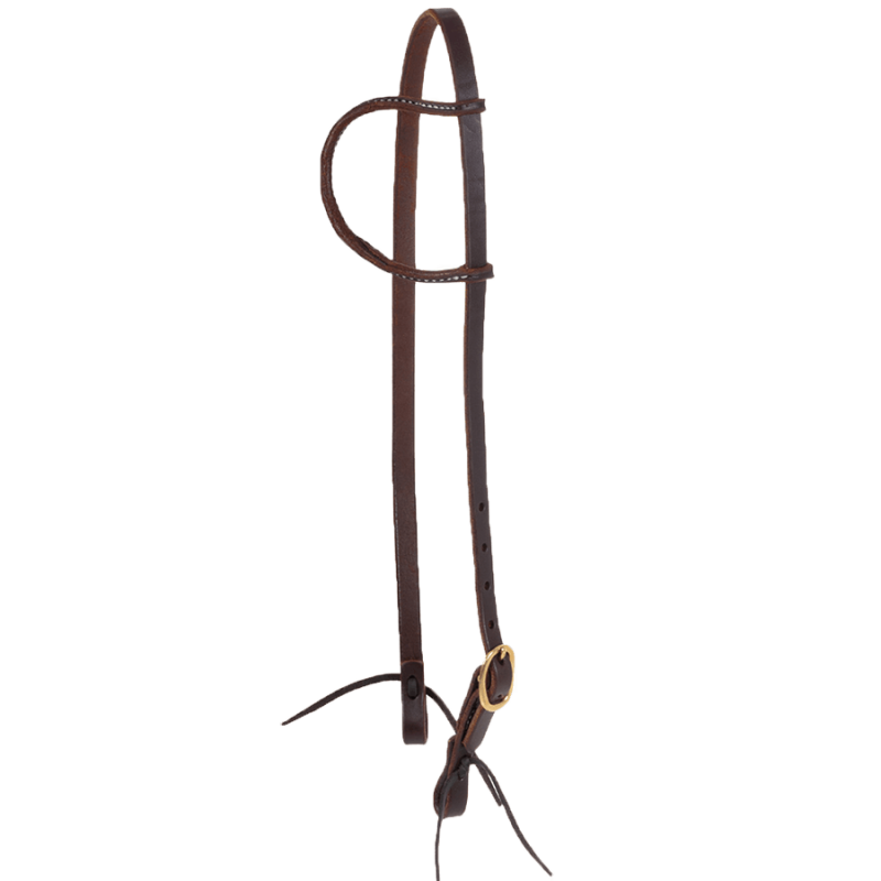 Bridon 1 oreille cuir huilé Platinum Pro
