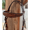 Side-pull cuir supérieur leaf